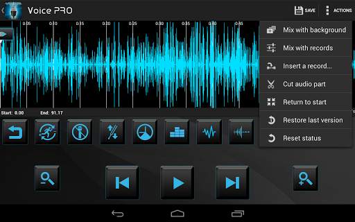 Voice PRO - HQ Audio Editor screenshot 9