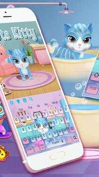 Animated Cute Kitty Keyboard screenshot 1