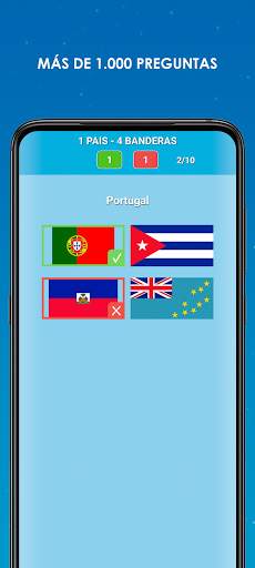 Países, capitales y banderas del mundo - geografía screenshot 3