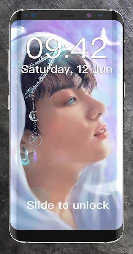 Jeon Jungkook Lock Screen & Wa screenshot 1
