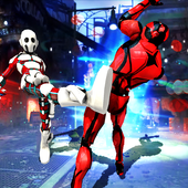 Super kungfu vs Super Robot hero Fighting Game icon