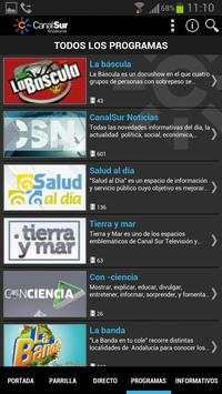 Canal Sur a la carta screenshot 4