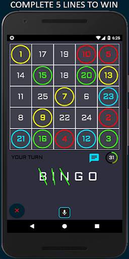 Bingo: 5 Line Game screenshot 3