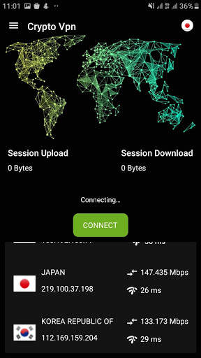 Crypto VPN screenshot 2