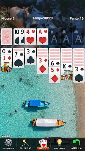 Solitario: classico gioco screenshot 5