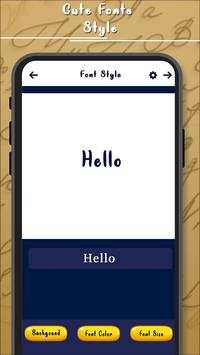 Cute Fonts Style screenshot 3