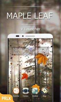 Maple Leaf Parallax V Launcher Theme screenshot 1
