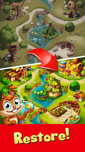 Forest Rescue: Bubble Pop screenshot 2