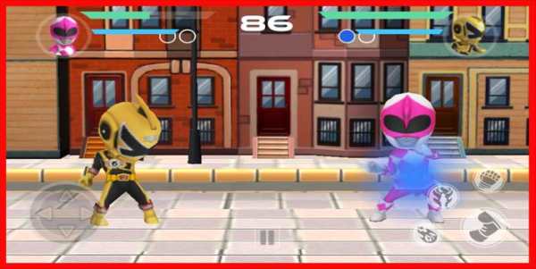 Rangers Fighting Super Game screenshot 5