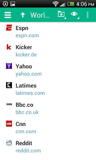 Eversync - Bookmarks and Dials screenshot 5