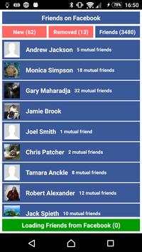 Friends on Facebook screenshot 1