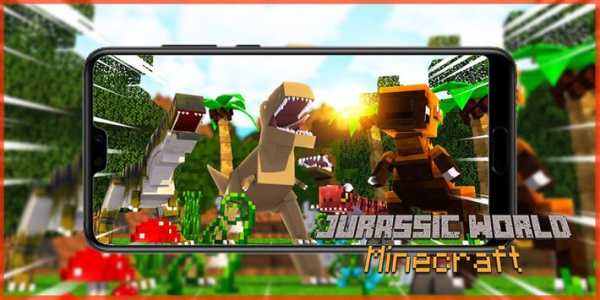 Jurassic Minecraft World MCPE screenshot 4