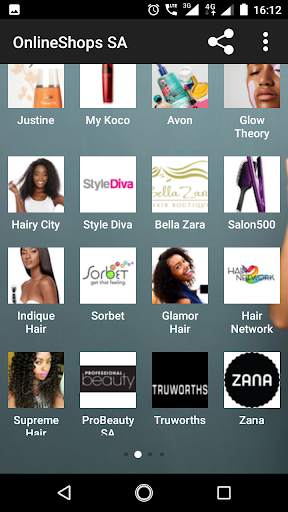 Online shopping South Africa screenshot 1