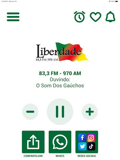 Rádio Liberdade - 83,3 FM, 970 AM screenshot 5