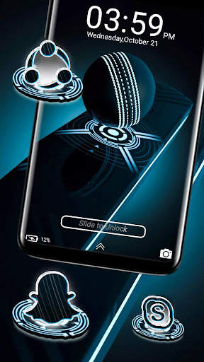 Cricket Sci-Fi Launcher Theme screenshot 4