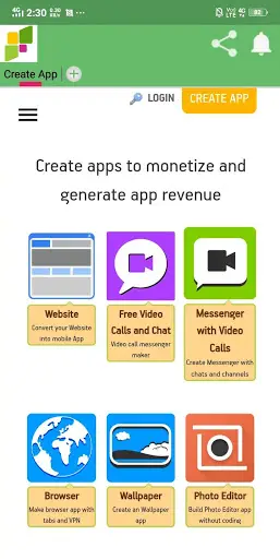 Free App creator without coding screenshot 3