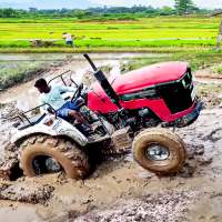 Real Tractor Driving Simulator Free Tractor Game 2 icon