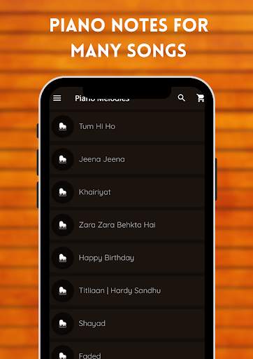 Play Piano : Piano Notes Hindi screenshot 3