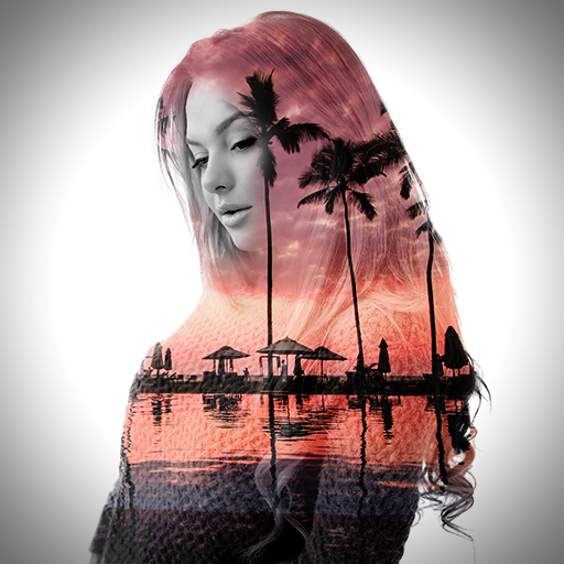 Photo Blender Double Exposure -Editor 2021 icon