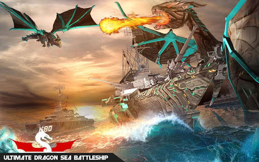 Army Dragon Robot War Games screenshot 13