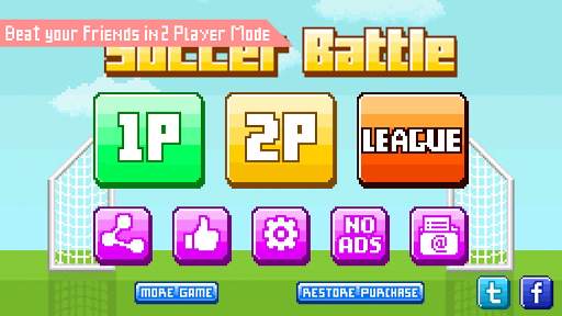 Funny Soccer - 2 Player Games screenshot 5