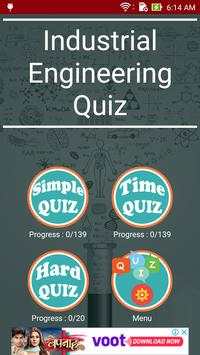Industrial Engineering Quiz 1 تصوير الشاشة