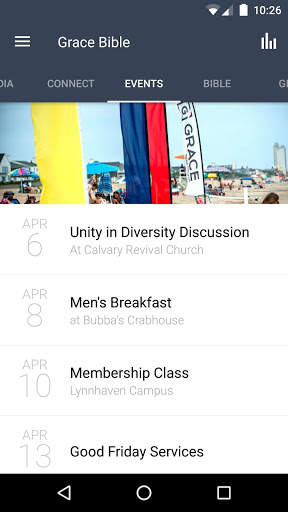 Grace Bible Church App screenshot 3