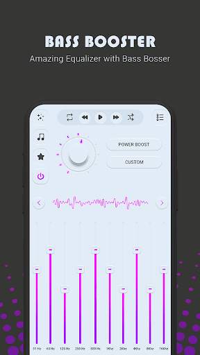 HQ Equalizer-Bass booster : music player screenshot 1