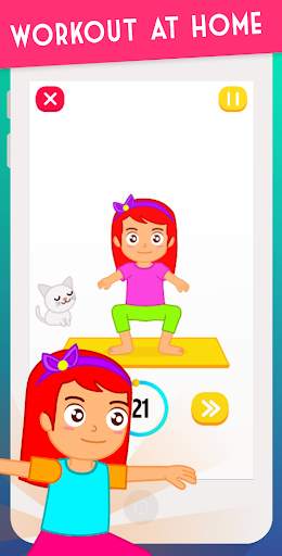 Kids Exercise At Home screenshot 4