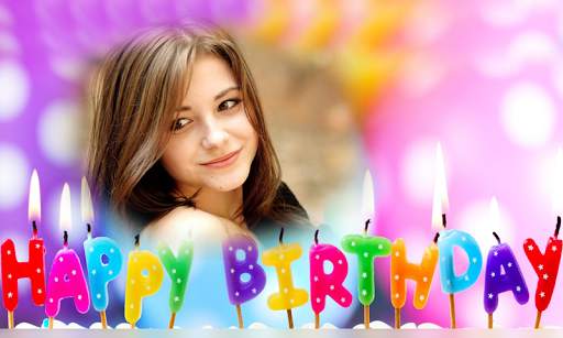 Name Photo on Birthday Cake Photo Editor screenshot 2