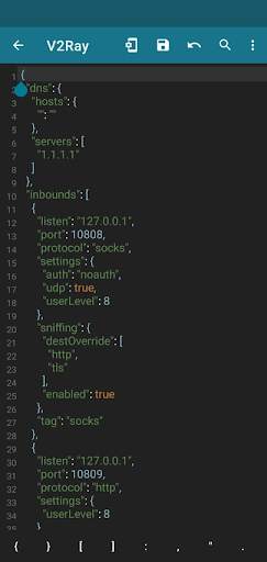 V2Ray plugin for HTTP Injector screenshot 2