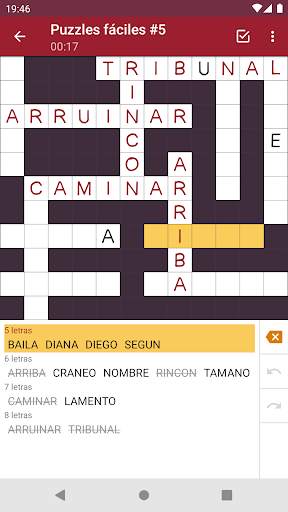 Palabras Cruzadas (Crucigrama) screenshot 4
