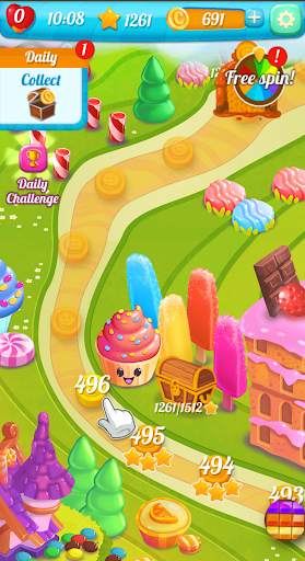 Pb Cookie Crush - Puzzle Game screenshot 2