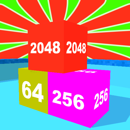 Merging Cube: Chain 3D 2048 icon