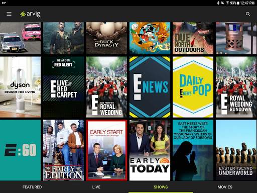 Arvig WiFi TV screenshot 13