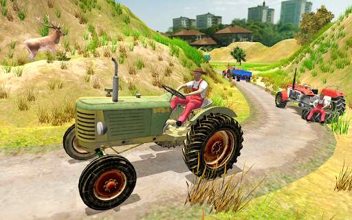Tractor Driving Game Offroad screenshot 3