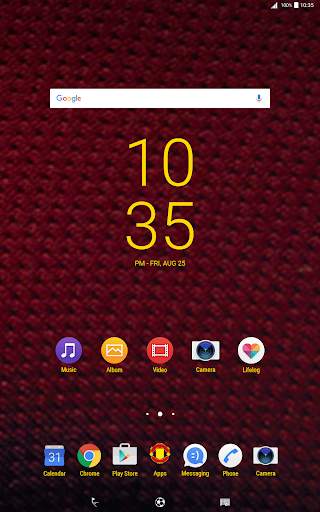 MU theme for XPERIA screenshot 4