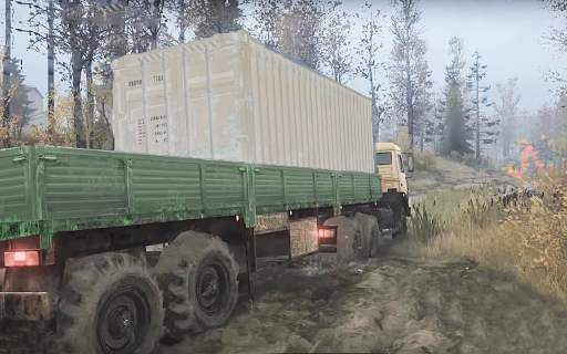 Offroad Truck Simulator: Cargo Driving 3D screenshot 2