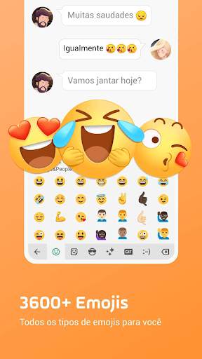 Teclado Lite - Emoji screenshot 2