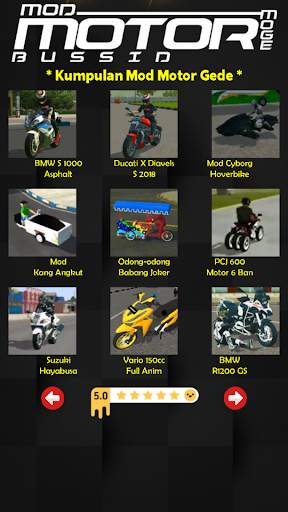 Mod Motor Moge Bussid screenshot 2