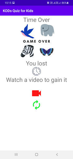 KODs Quiz for Kids (Birds & Animals) screenshot 3