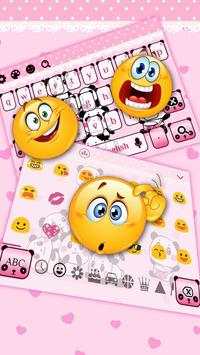 Pink Cute Panda Keyboard screenshot 3