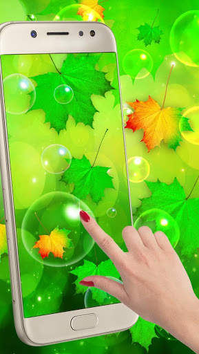 Leaves Live Wallpaper 2019 screenshot 1
