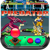 The Alien Fight Predator beat' em up icon