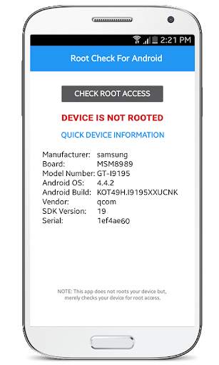 Akar Periksa Cepat SU Root screenshot 3