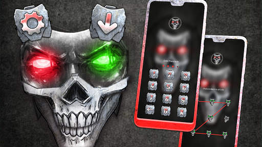 Metal Skull Mask Launcher screenshot 5