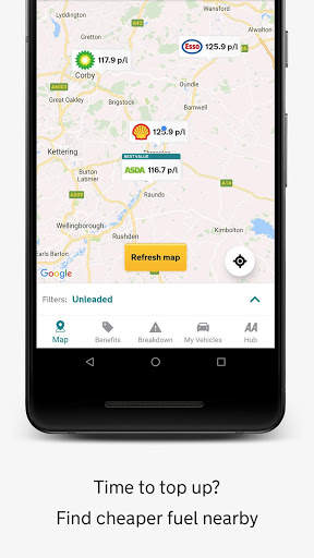 The AA membership & breakdown reporting app screenshot 4