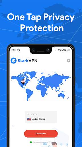 VPN  for Phone: Super Fast, Secure VPN by StarkVPN स्क्रीनशॉट 2