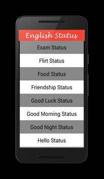 English Status screenshot 3