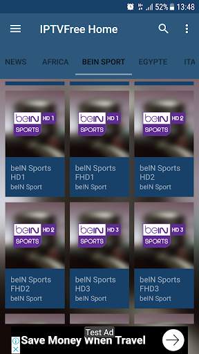 Freeee IPTV Player screenshot 2